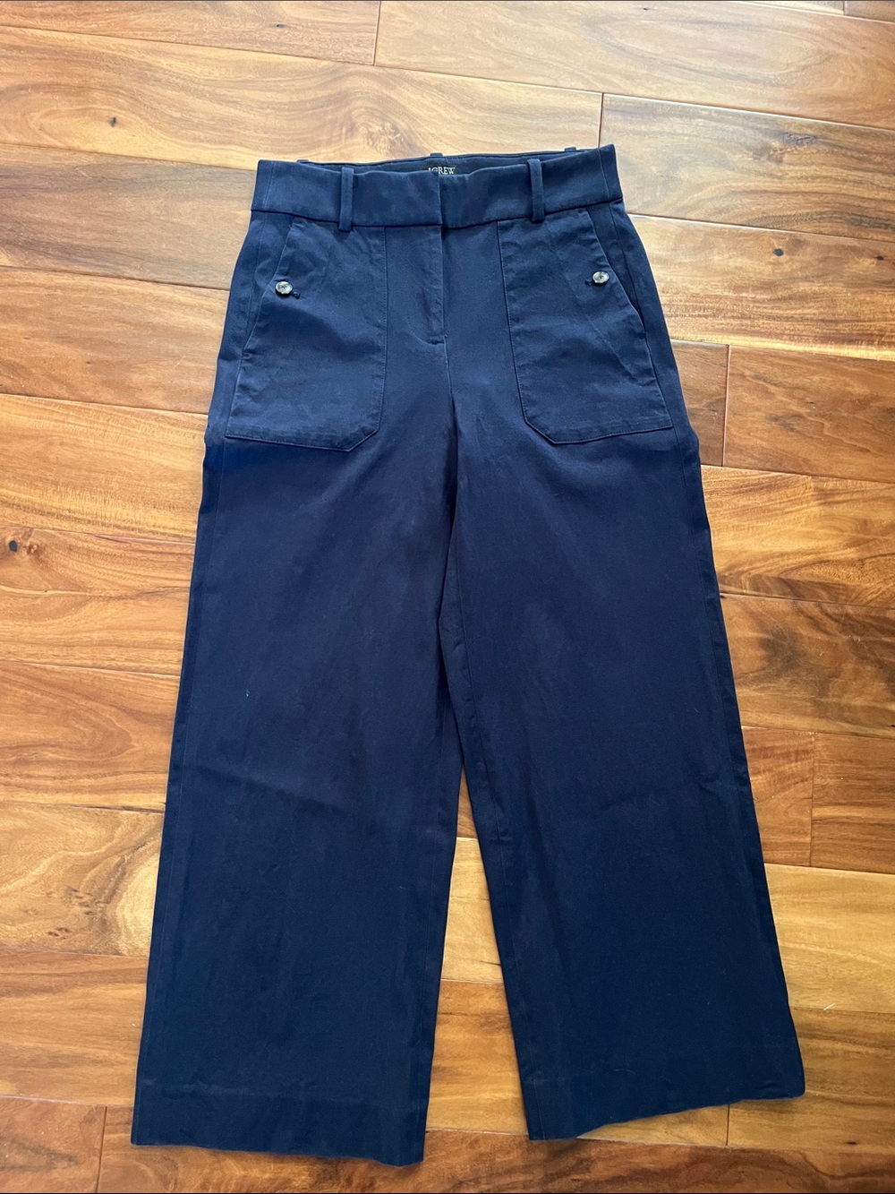J. Crew Sydney Wide Leg Ankle Pant Size 0